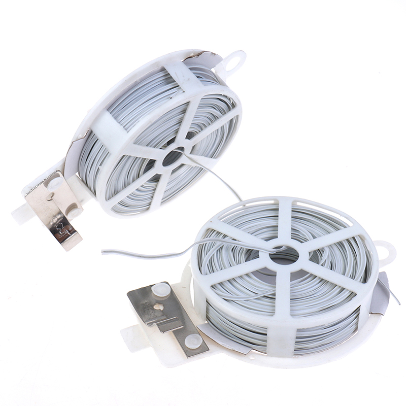 Garden Wire Twist Tie - 1 шт. (50 м) белая многофункциональная