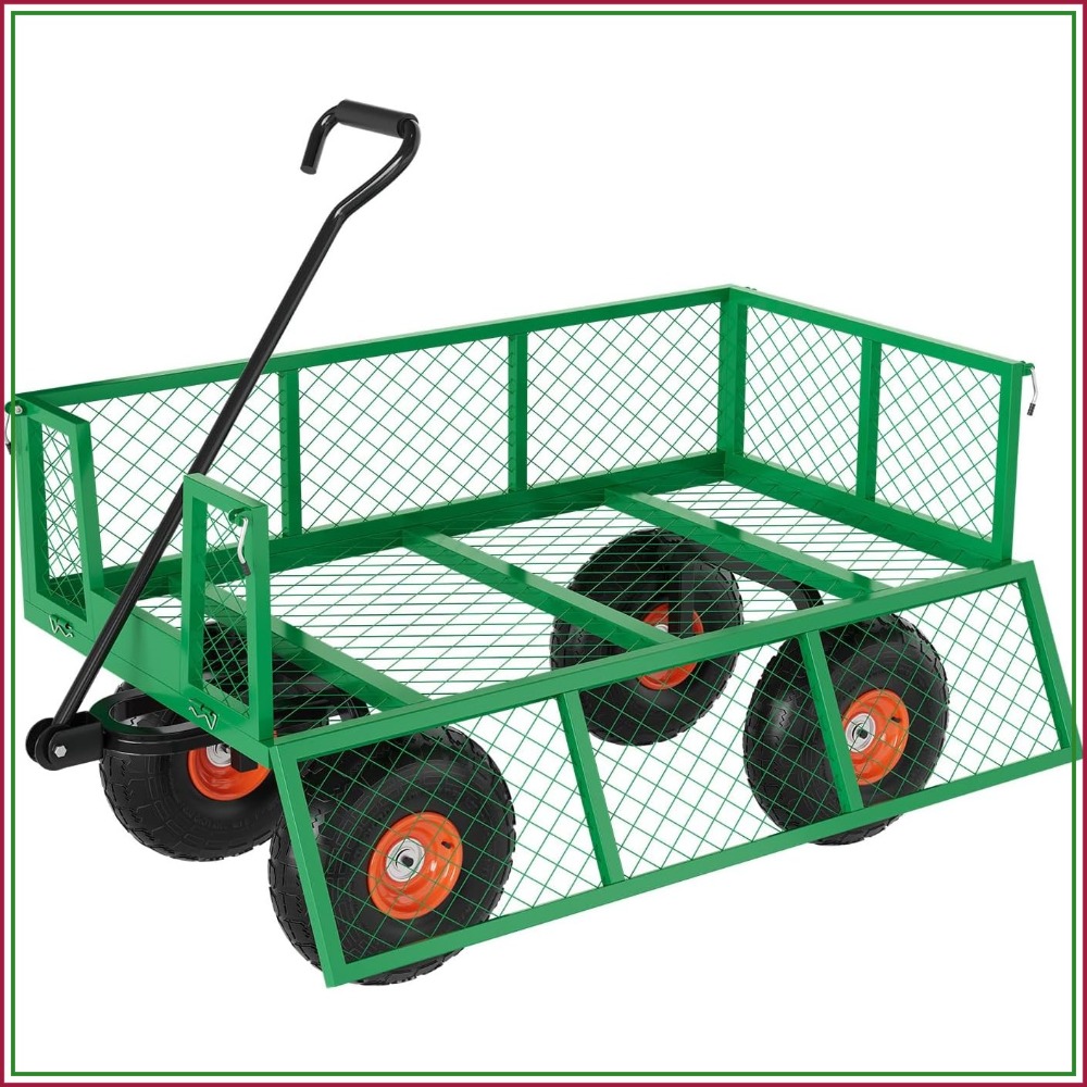 Gardening Tools Images - Садовая тележка из прочной стали, грузоподъемность