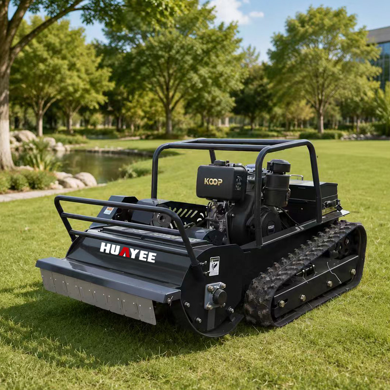 Gardening Tools Grass Cutter - Гусеничная газонокосилка с дистанционным управлением, мощная