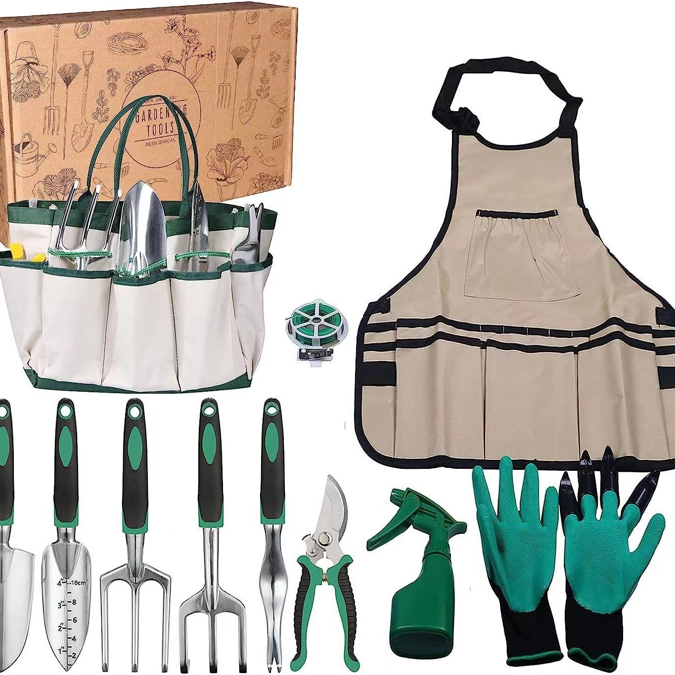Gardening Tools Shovel - Набор садовых инструментов из 11 предметов: