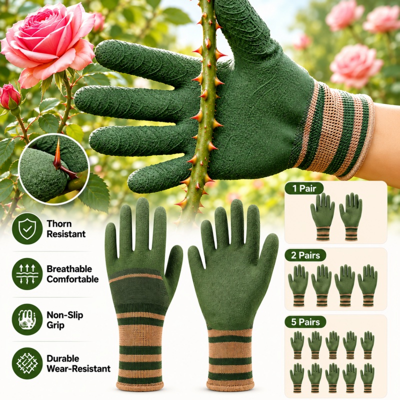 Garden Gloves Thorn Proof - Многофункциональные садовые перчатки: защита от шипов,