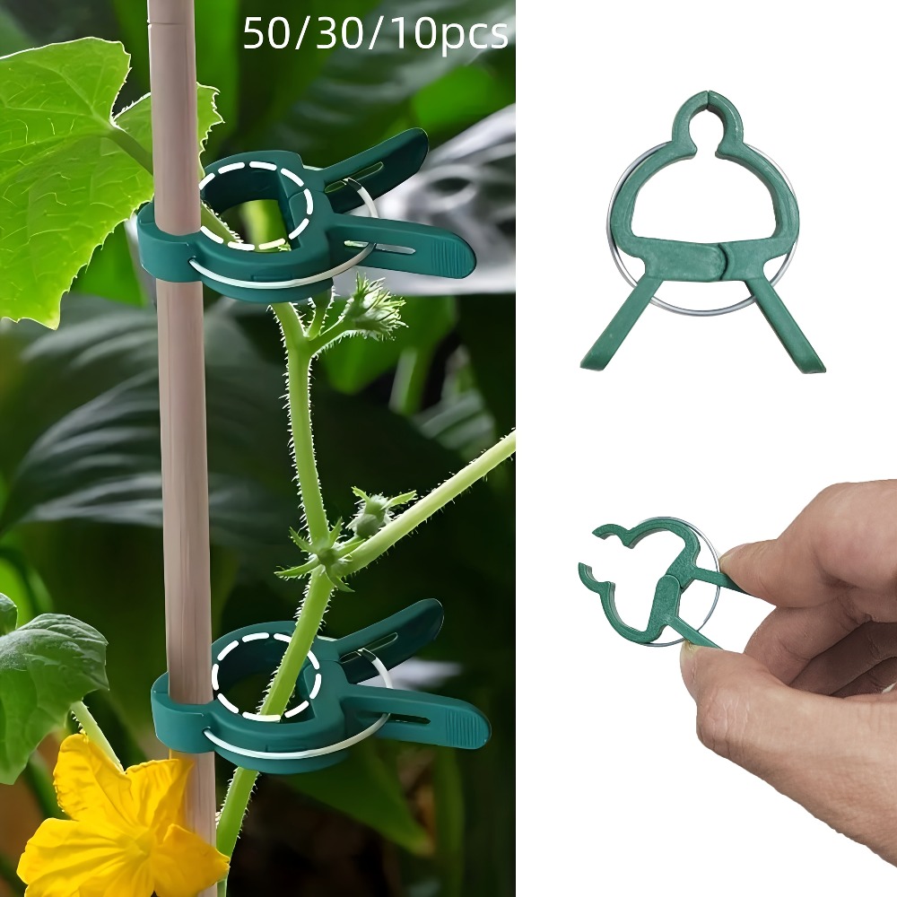 Gardening Tools For Vines - 10/30/50 шт. регулируемых зажимов для растений