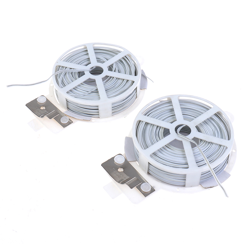 Garden Wire Twist Tie - 1шт (50 м) белый многофункциональный прочный