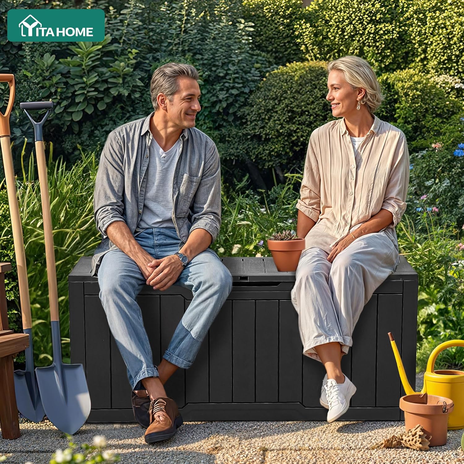 Ящик для хранения из полимерно – обзор и цена Gardening Tools Images