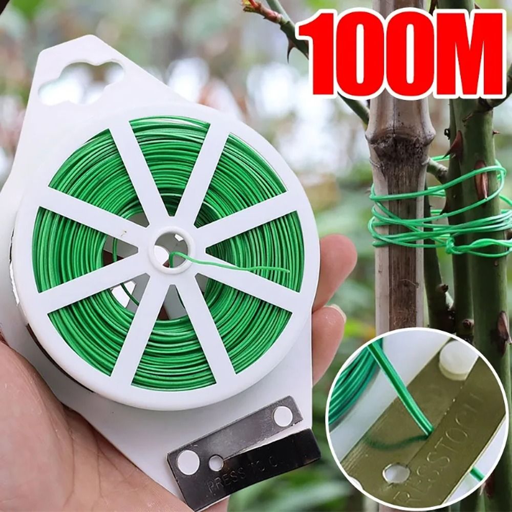 1 шт., кабельные стяжки из жел – обзор и цена Garden Wire Twist Tie
