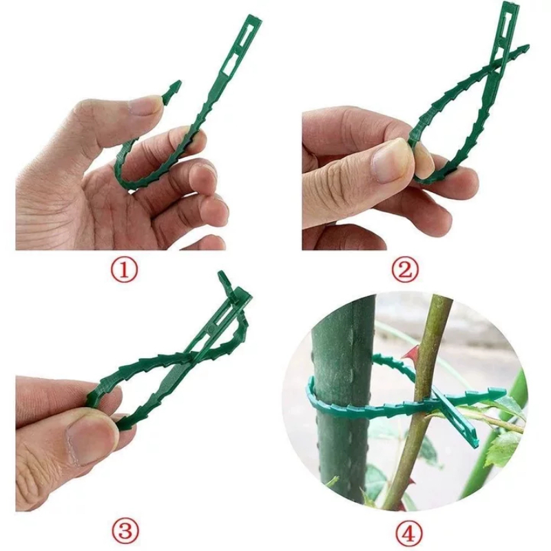 Многоразовые садовые стяжки дл – обзор и цена Gardening Tools For Vines