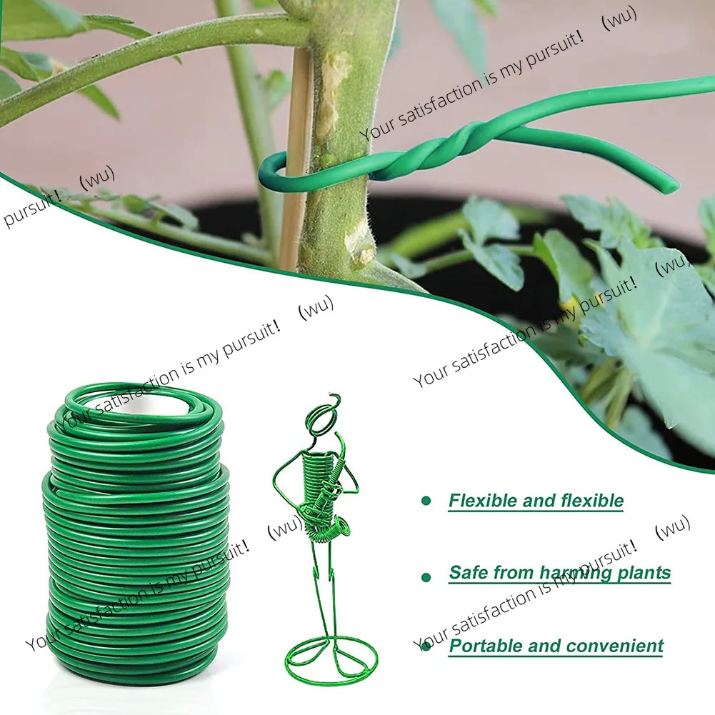 8м/10м Зеленый мягкий гибкий с – обзор и цена Garden Wire Twist Tie