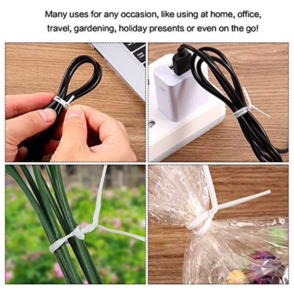 100 шт. BK WH сплюснутые желез – обзор и цена Garden Wire Twist Tie