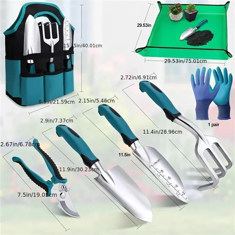 Набор из 7 садовых ручных инст – обзор и цена Spade Digging Fork