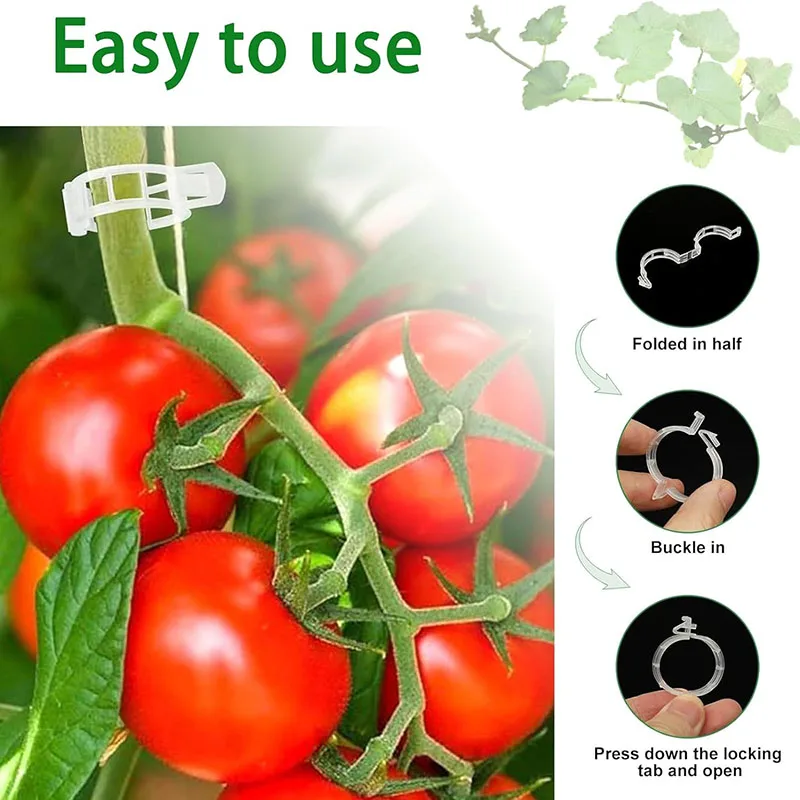 100 шт. зажимы для крепления р – обзор и цена Gardening Tools For Vines
