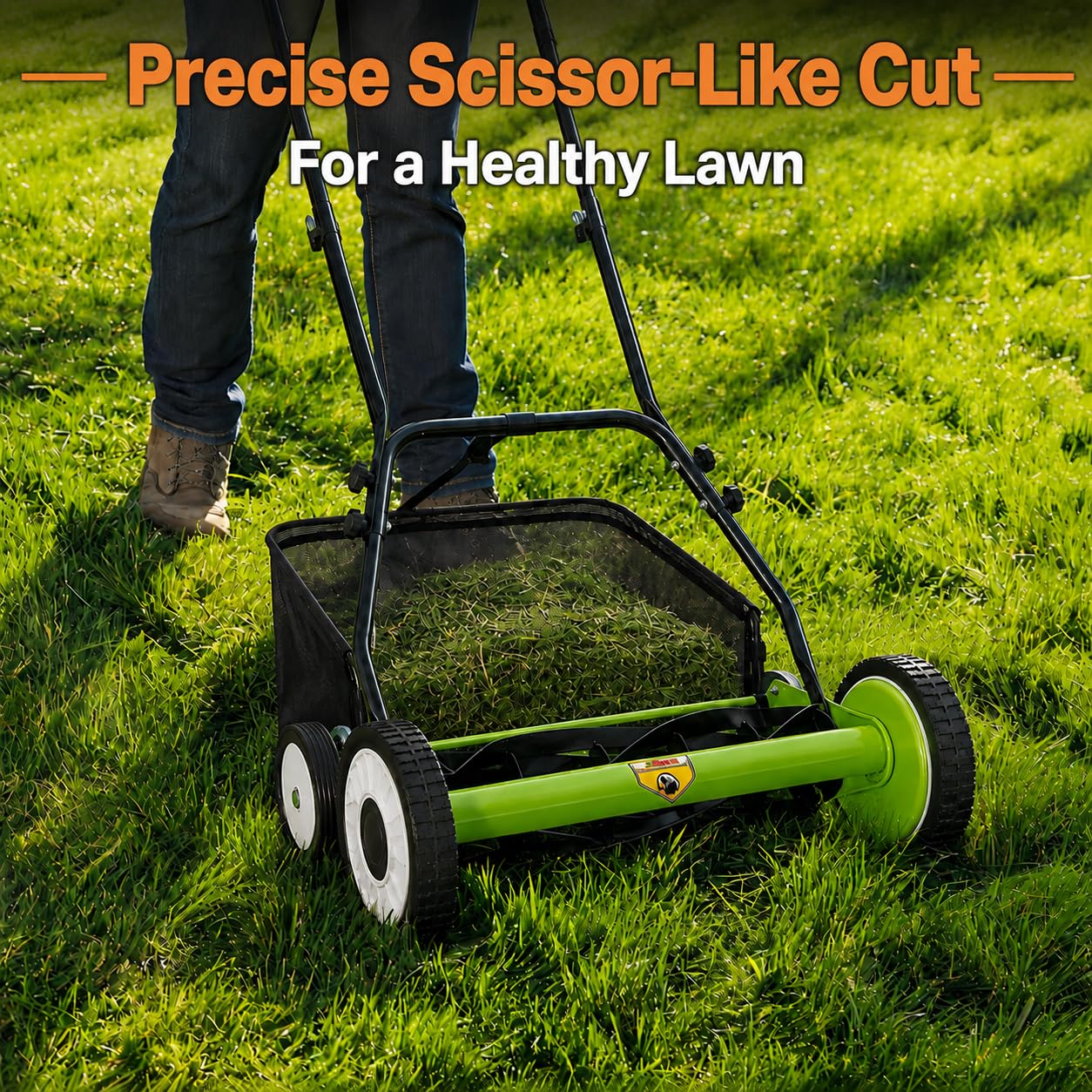 18-дюймовая ручная газонокосил – обзор и цена Gardening Tools Grass Cutter