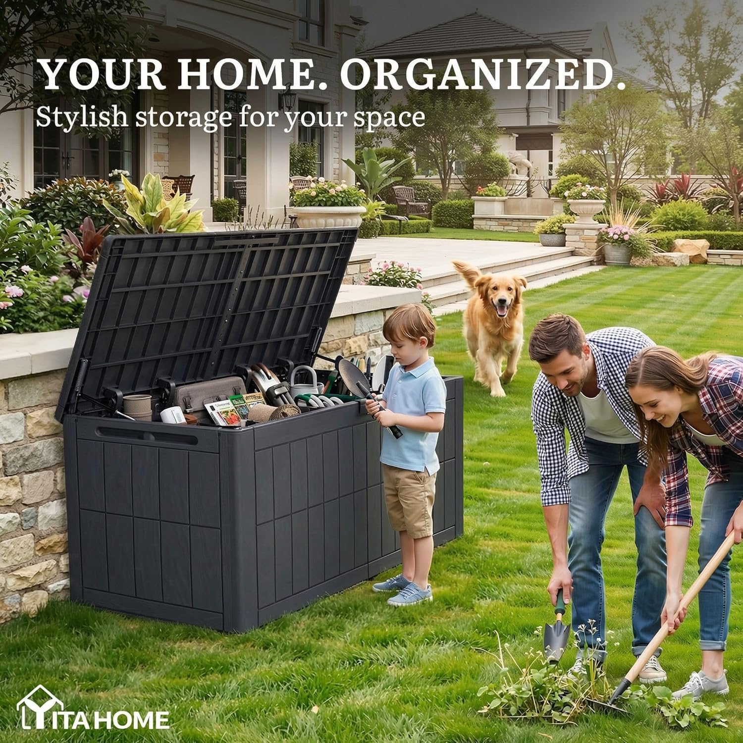 Ящик для хранения на открытом  – обзор и цена Gardening Tools Images