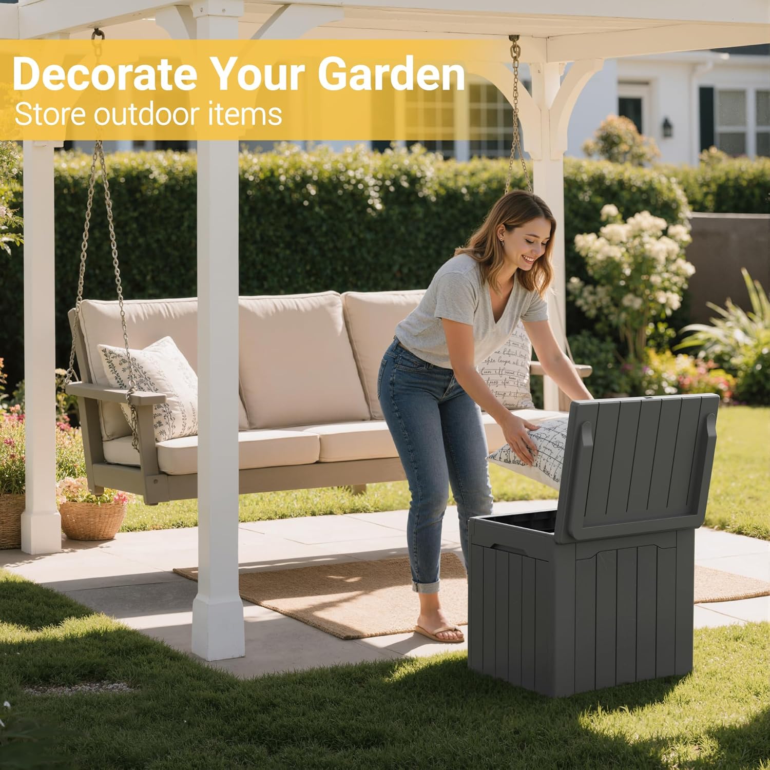 Ящик для хранения на открытом  – обзор и цена Gardening Tools Images