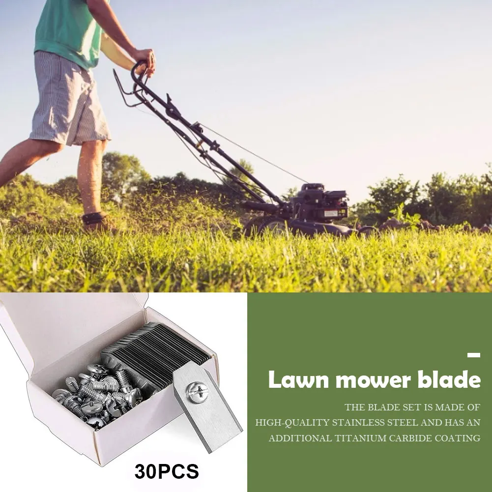 Набор из 30 лезвий для газонок – обзор и цена Gardening Tools Grass Cutter