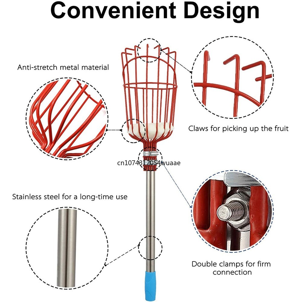 1 комплект для сбора фруктов,  – обзор и цена Gardening Tools Basket